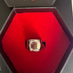 Original ZAG Adrien Agreste Ring Miraculous Ladybug Size 9 Unused Shiny Silver